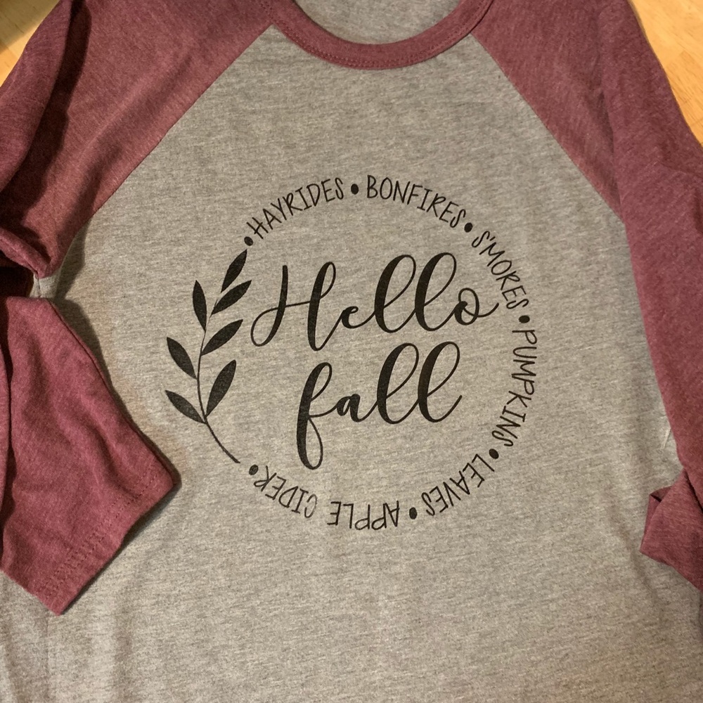 🍁Hello Fall 3/4 Shirt